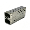 SFP0-2146P-3L Pulse Compatible LINK-PP 2x1 SFP Receptacle Cage EMI Shielded With Light Pipe thumb image 1