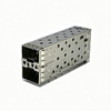 Pulse SFPP-2144P-3L Compatible LINK-PP 2x1 SFP Receptacle Cage 40 Positions Press-Fit EMI Shielded With Light Pipe thumb image 1