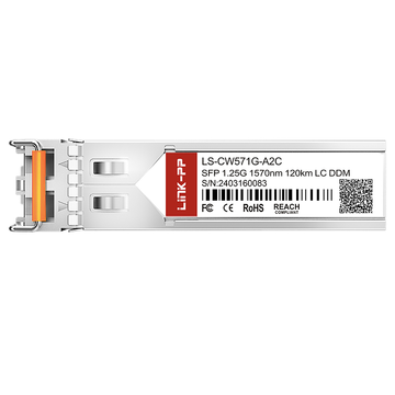 LS-CW571G-A2C 1000base-cwdm sfp 1570nm 120km duplex lc smf transceiver module image 3
