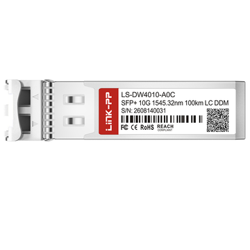 generic dw-sfp10g100-40 compatible link-pp c40 10g dwdm sfp+ 1545.32nm 100km duplex lc smf transceiver module image 3