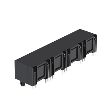 LPJE401-0NNL rj45 1x4 jacks without integrated magnetics without shield tab up without led
