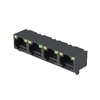 LINK-PP LPJE401-0NGNL RJ45 1X4  Jacks Without Integrated Magnetics Without Shield Tab Up Yellow/Green LED thumb image 1