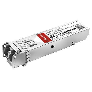 extreme dwdm-sfp1g-55.75-120 compatible link-pp 1000base-dwdm sfp c27 1555.75nm 120km duplex lc smf transceiver module