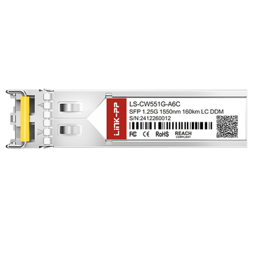 nvidia mellanox cw-sfp1g160-55 compatible link-pp 1000base-cwdm sfp 1550nm 160km duplex lc smf transceiver module image 3