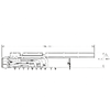 TE 1-2324313-7 Compatible LINK-PP QSFP-DD 1X2 Cage Assembly With EMI Springs Heat Sink Included Lightpipe thumb image 1