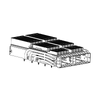 TE 1-2324313-6 Compatible LINK-PP QSFP-DD 1X2 Cage Assembly With EMI Springs Heat Sink thumb image 1