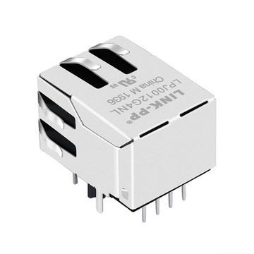 Belfuse SI-40141 互換 LINK-PP LPJ0012G4NL 10/100 Base-T タブダウン G&Y/G&Y LED 1ポート シールド付きRJ-45コネクタモジュール 画像5