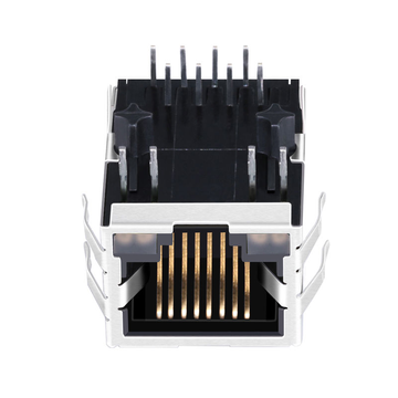Belfuse SI-40141 互換 LINK-PP LPJ0012G4NL 10/100 Base-T タブダウン G&Y/G&Y LED 1ポート シールド付きRJ-45コネクタモジュール 画像2