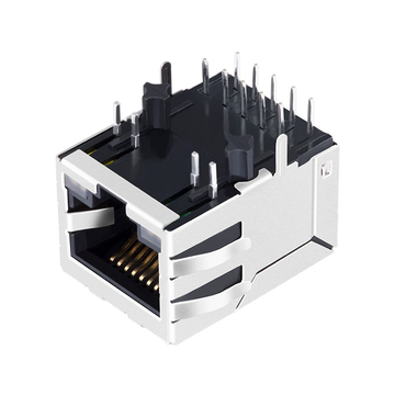 Tyco 6605444-6 Compatible LINK-PP LPJG0833G4NL 100/1000 Base-T Tab Down G&Y/G&Y Led 1 Port Industrial Cat 6 RJ45 Connectors image 3