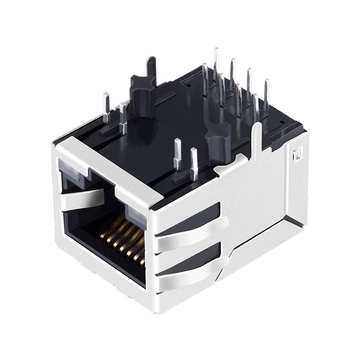 Belfuse SI-40141 互換 LINK-PP LPJ0012G4NL 10/100 Base-T タブダウン G&Y/G&Y LED 1ポート シールド付きRJ-45コネクタモジュール 画像3