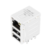 RJ45 Connector with USB