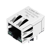 Compatibile con Halo HFJ11-1G16E-L11RL LINK-PP LPJG0873GFNL Scheda Giù Verde/Led verde 1 porta Gigabit Ethernet RJ-45 Magjack Thumb image 1