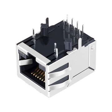 P65-P0G-11K9 kompatibel LINK-PP LPJ0014A55NL 10/100 Base-T Tab Down Orange&Green/Orange&Green LED 1 Port Cat5e RJ45 Modular Jack image 3