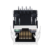 Compatibile con Pulse J0026D21GNL LINK-PP LPJ0026A7NL Scheda 10/100 Base-T Giù Verde e giallo/LED verde 1 porta 8P8C RJ 45 Presa Ethernet Thumb image 2