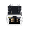 Compatível com RB1-2A5BAK1A LINK-PP LPJG0803G25NL 100/1000 Base-T Single Port RJ45 Magjack Tab Down Orange/Green/Yellow LED thumb image 2