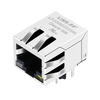 Compatível com RB1-2A5BAK1A LINK-PP LPJG0803G25NL 100/1000 Base-T Single Port RJ45 Magjack Tab Down Orange/Green/Yellow LED thumb image 1