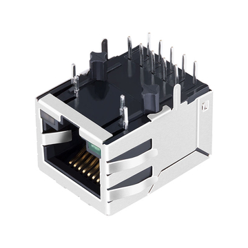 RB1-1G9BC41A Συμβατό LINK-PP LPJG0919AVNL 100/1000 Βάση-Τ Tab Down Green/Portocal&Green LED 1 Θύρα Cat6 PCB RJ45 Σύνδεση Υποδοχής εικόνα 3