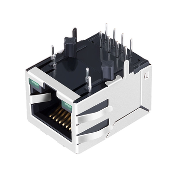 Совместимость с импульсным J0011D21E LINK-PP LPJ0011ACNL 10/100 Base-T Tab Down Green/Green Led 1x1 Port 8P8C Magnetic Jack RJ 45 Conector image 3