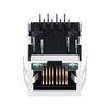 Pulse J0011D21ENL Compatible LINK-PP LPJ0011ACNL 10/100 Base-T Tab Down Vert/Vert Led 1 Port 8 Broches Connecteur RJ45 Magnétique image du pouce 2