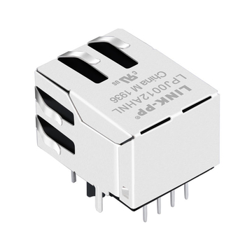 EDAC A63-113-313P190 호환 LINK-PP LPJ0012AHNL Single Port RJ45 Ethernet Connector 10/100 Base-T Tab Down Green/Yellow Led image 5
