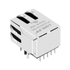 Compatible UDE RB1-125BAK1A LINK-PP LPJG0803AHNL 100/1000 Base-T Gigabit RJ45 Magjack à languette vers le bas, LED verte/jaune, image miniature 5