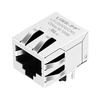 Impulsion J0006D21NL Compatible LINK-PP LPJ0006CNL Languette 10/100 Base-T vers le bas sans LED, port unique, connecteur RJ8 à 45 broches, image du pouce 1