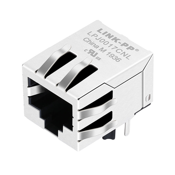 13F-60ND2NL 10/100 Base-T Single Port Lan RJ45 Ethernet Connector Tab Down Without Led