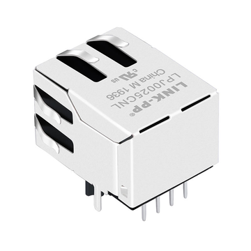 Kompatibel mit XFMRS XFATM10-COMBO1-4MS LINK-PP LPJ0025CNL 10/100 Base-T Tab Down ohne LED, Einzelport 8P8C Buchse Keystone RJ45-Anschluss, Abbildung 5