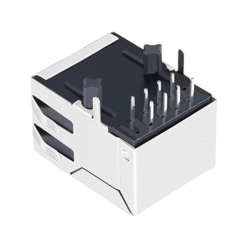 XFMRS XFATM10-C1-4MS Συμβατό LINK-PP LPJ0025CNL 10/100 Base-T Tab Down Χωρίς LED Μονής Θύρας 8P8C Υποδοχές Μονάδων RJ45 εικόνα 4