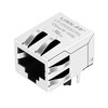 12F-14ND2NL 10/100 Base-T Single Port Cat5e RJ45 Mag Jack Tab Down Without Led thumb image 1