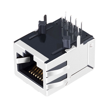 Halo HFJ11-S114E 互換 LINK-PP LPJ0125CNL 10 Base-T タブダウン LEDなし シングルポート シールド付き RJ45 モジュラーソケット 画像3
