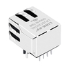 Compatible Halo HFJ11-S050 LINK-PP LPJ0132CNL Languette 10/100 Base-T vers le bas sans LED Port unique 8P8C RJ45 Keystone Jack image de pouce 5