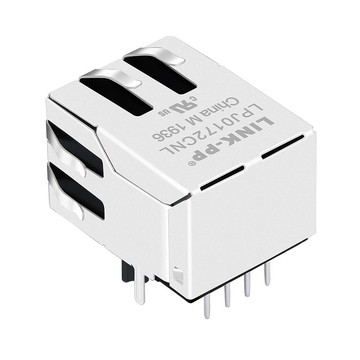 Halo HFJ11-1043E 互換 LINK-PP LPJ0172CNL 10 Base-T タブダウン LEDなし シングルポート Cat5e RJ-45 ソケット接続 画像 5