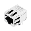 Halo HFJ11-S101E Compatible LINK-PP LPJ0215CNL 10 Base-T Tab Down Without Led Single Port Cat5e RJ45 Socket Connection thumb image 1