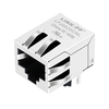 LPJ0520CNL 10/100 Base-T Tab Down Without Led Single Port RJ45 Socket Female Connector thumb image 1