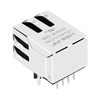 LPJ4011CNL 10/100 Base-T Tab omlaag zonder led Enkele poort PCB-montage RJ45-connector duim afbeelding 5