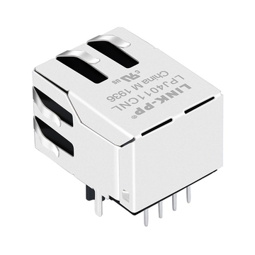 Совместимость с Halo HFJ11-E2450HRL LINK-PP LPJ4011CNL 100 Base-T Однопортовый MagJack RJ45 с фиксатором, без светодиода, изображение 3