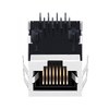 LPJ4011CNL 10/100 Base-T Tab omlaag zonder led Enkele poort PCB-montage RJ45-connector duim afbeelding 4