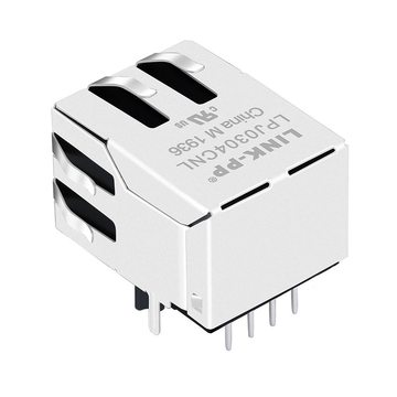 BelFuse SI-63003-F Compatibel LINK-PP LPJ0304CNL 10/100 Base-T Tab Down Zonder Led Enkele Poort Vrouwelijke RJ45 Ethernet-aansluiting afbeelding 5