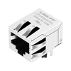 LPJ4284CNL 10/100 Base-T PoE RJ45 Magjack With Rectifier Diode Tab Down Without LED thumb image 1