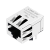 YDS 48F-03ND2NL Compatible LINK-PP LPJG0803CNL 100/1000 Base-T Tab Down Without Led One Port 10 Pin RJ 45 Female Jack thumb image 1