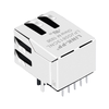 Hanrun HR891132C เข้ากันได้ LINK-PP LPJG0813CNL Gigabit RJ45 Magjack 1000 Base-T Tab Down Without LED thumb image 2