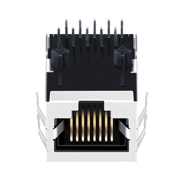 Tyco 2301994-6 Compatibel LINK-PP LPJG4806CNL 100/1000 Base-T Tab Down zonder LED, enkele poort, netwerk Cat5e RJ45-connector, afbeelding 2