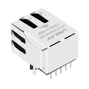 Совместимость с XFMRS XFGIB100T-COMBO1-4MS LINK-PP LPJG4843CNL 100/1000 Base-T, разъем с фиксатором, без светодиода, однопортовый модульный разъем RJ 45 для печатной платы, изображение 5