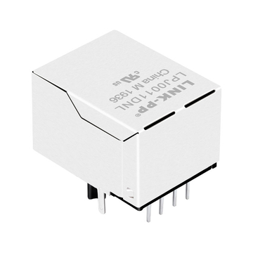 LPJ0011DNL 10/100 Base-T RJ45 マグネットジャック（LEDタブダウンなし）シングルポート 画像5