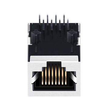 벨퓨즈 SI-60160-F 호환 LINK-PP LPJ0011DNL 10/100 Base-T RJ45 이더넷 잭 (자석식, 탭 다운 방식, LED 없음) 이미지 2
