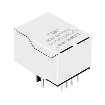 Συμβατό με δύο LF1S022 LINK-PP LPJ0022DNL 10 Base-T Tab Down Χωρίς LED 1 Θύρα Μαγνητική RJ 45 Jack εικόνα 5