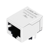 LPJG0806DNL 100/1000 Base-T Tab Down Without Led Single Port Shielded RJ45 Socket Female Connector thumb image 1