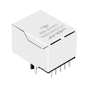 LPJG0863DNL 100/1000 Base-T Tab Down Χωρίς LED Μονής Θύρας Θωρακισμένης Πλακέτας RJ45 εικόνα 4