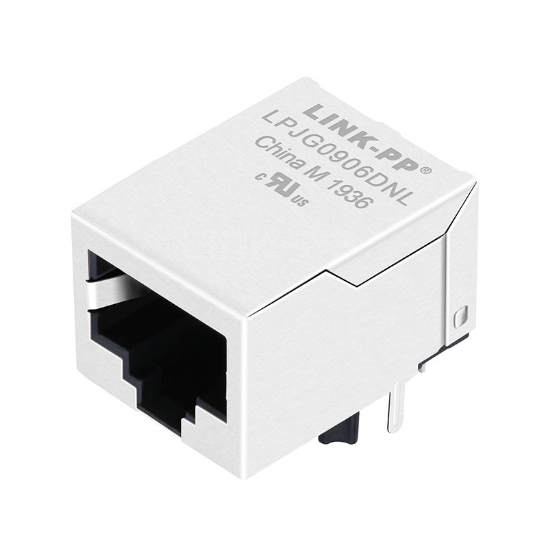 Bothhand KLA1S109F-1 LF Compatible LINK-PP LPJG0906DNL 100/1000 Base-T Tab Down Without Led 1 Port 10P8C RJ-45 Cat6 Socket